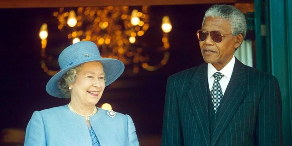nelson mandela elisabeth II