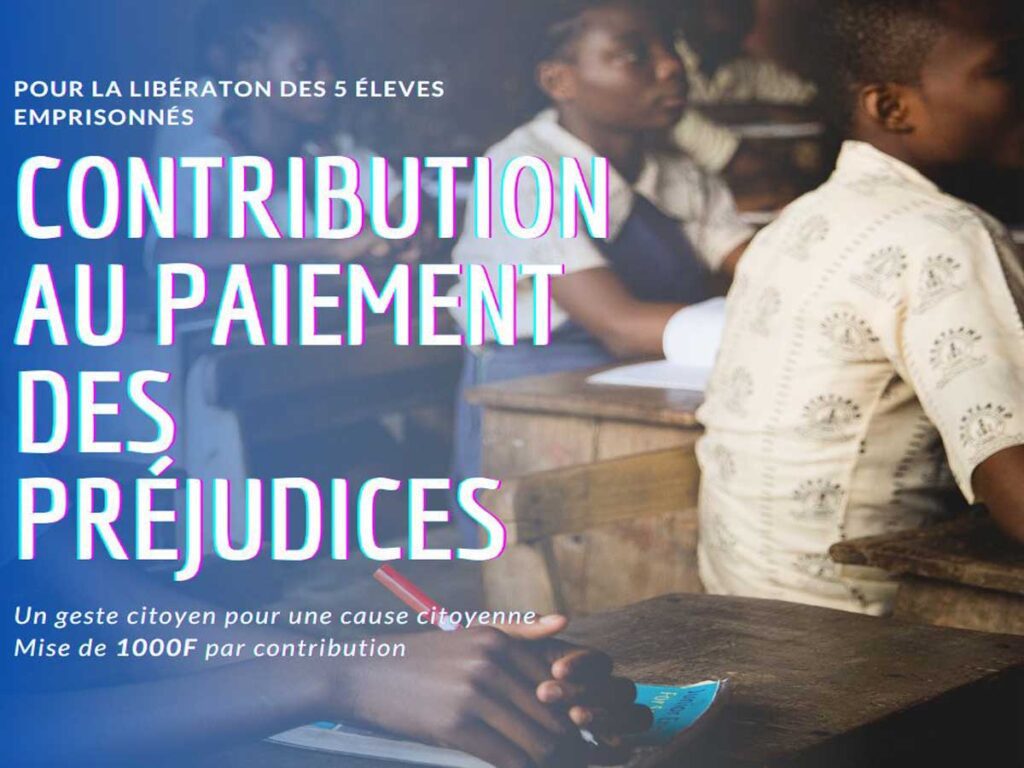 Éducation : Une cagnotte lancée pour libérer des élèves en détention