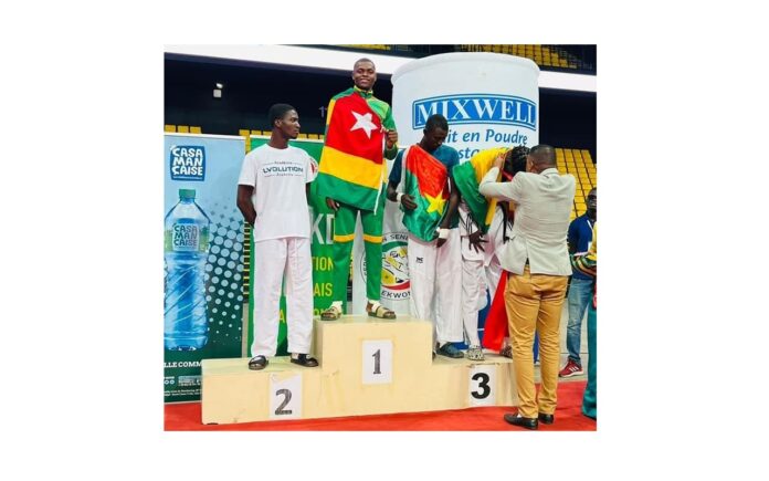 Taekwondo : Le Togolais Ibrahim Mamoudou décroche la médaille d'or au Sénégal-Open international