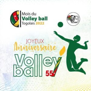 anniversaire togo volley ball