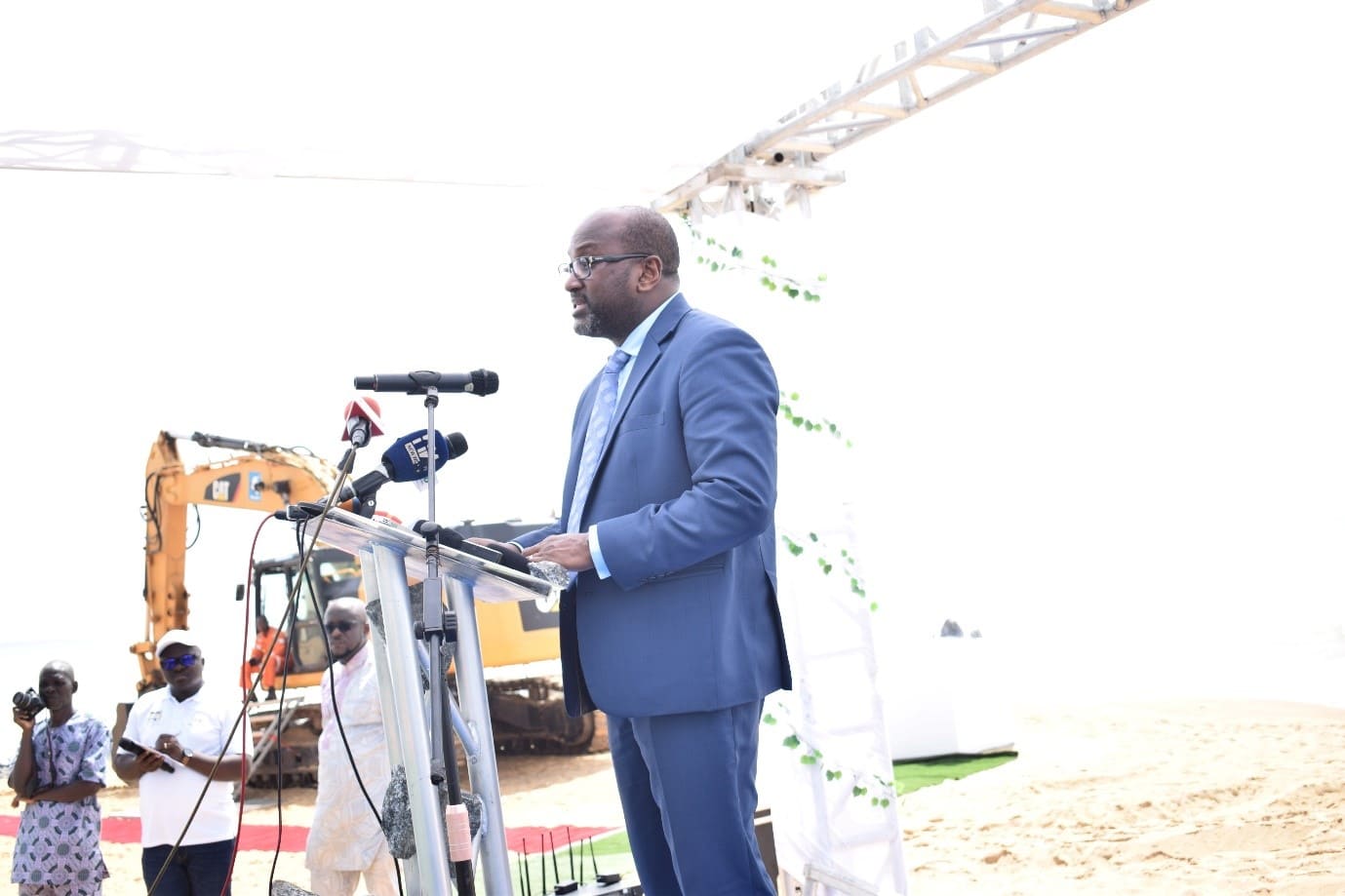 Togo-Bénin : les travaux de protection de la Côte transfrontalière ont officiellement démarré