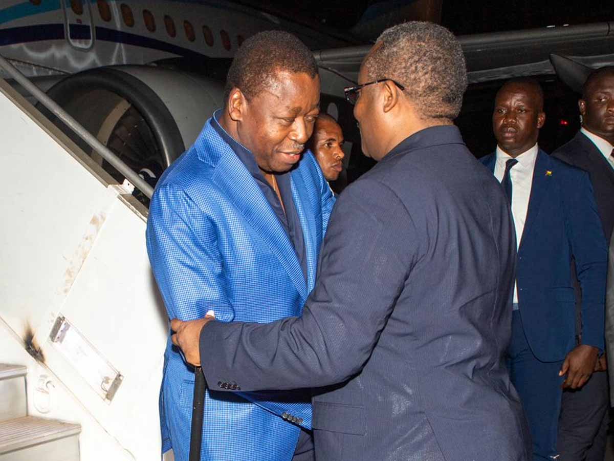 Togo - Diplomatie : Faure Gnassingbé en Guinée-Bissau