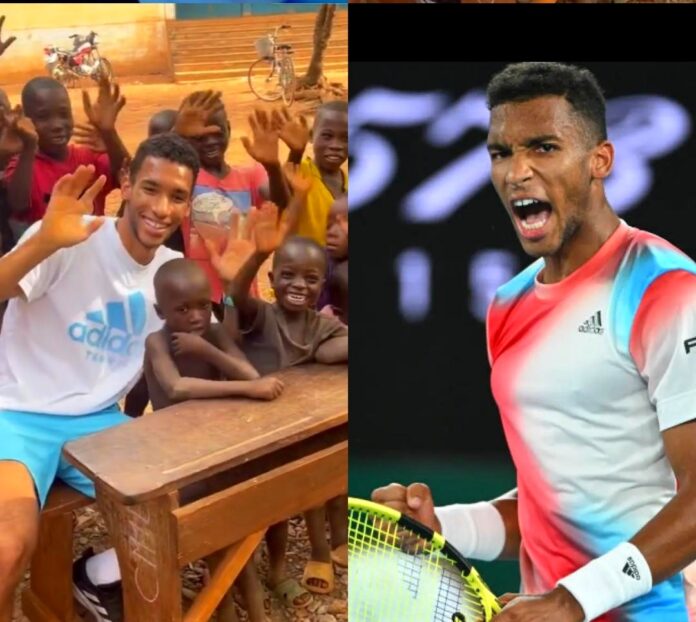 Felix Auger-aliassime : Que fait réellement la fondation du champion togolo-canadien de tennis au Togo ?