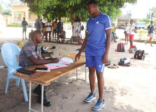 recrutement togo militaire