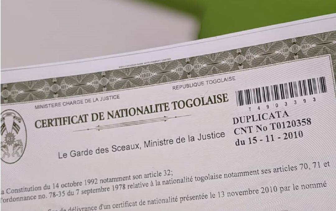 Togo : Les premiers certificats de nationalité en ligne désormais disponibles