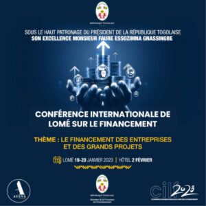 Togo : Bientôt la conférence Internationale de Lomé sur le financement