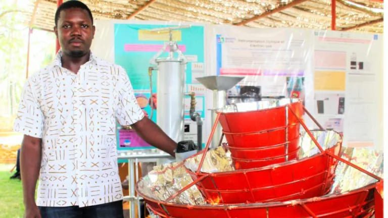 Douti Dam-Bé : Cet ingénieur togolais produit l’électricité à partir de la chaleur