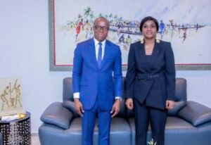 Togo : Rencontre entre le chanteur Asalfo et la Secrétaire Générale de la présidence