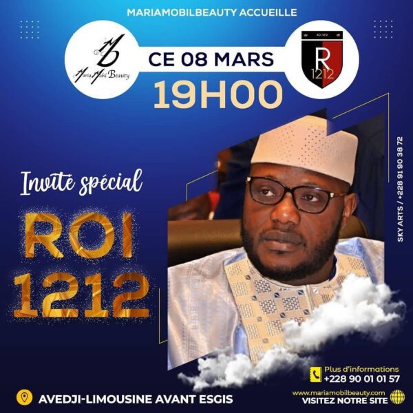 Journée internationale de la femme : Le Roi 12 12 invité au Togo