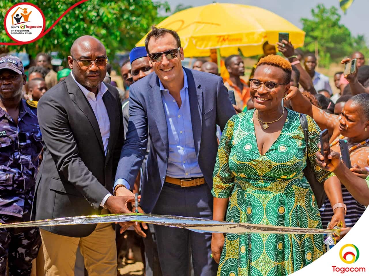 TOGOCOM et la Fondation AXIAN inaugurent un bâtiment rénové pour l’EPP Agbandi Zongo