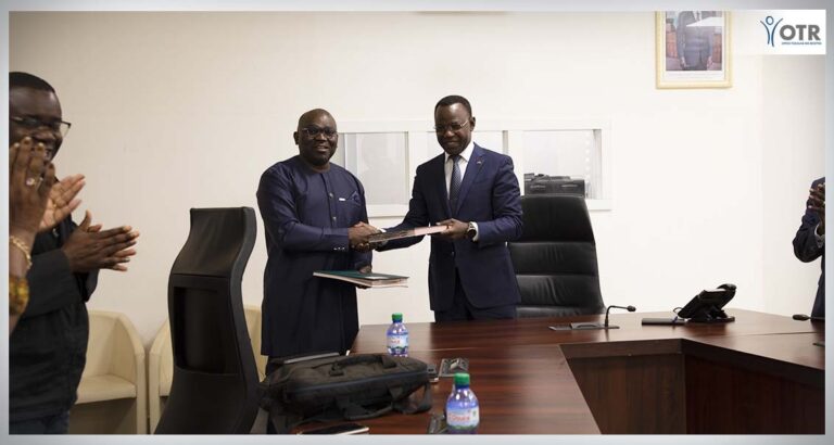 Gabin Otha-Ndomba : Le DG des impôts du Gabon tisse un partenariat avec l&rsquo;OTR