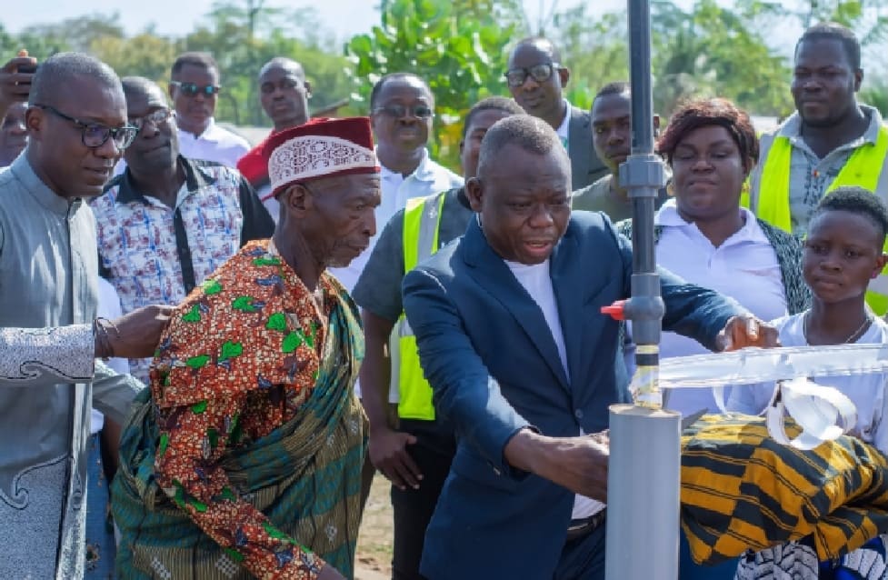 Togo : Un forage d'eau mis sur pied par GTA Assurances Vie à Matékpo