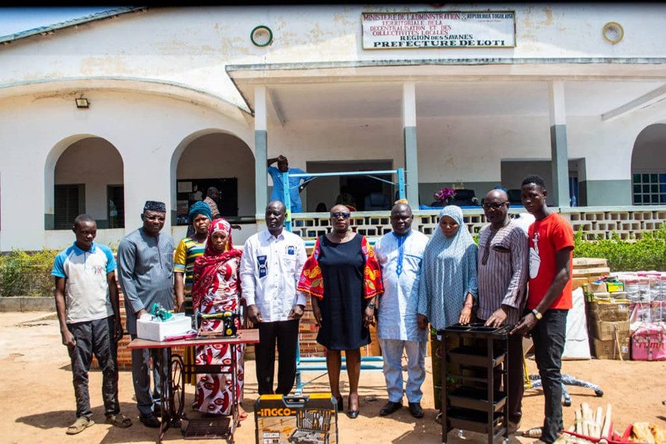 Togo-Région des savanes : Le ministère du Développement soutient 160 jeunes artisans