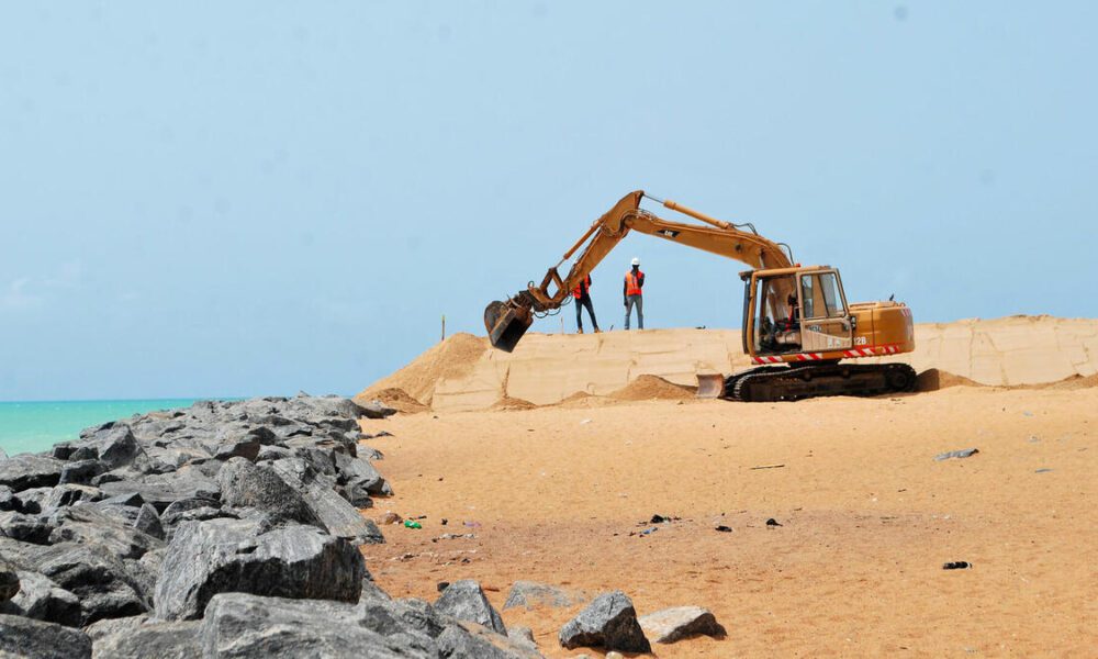 Les travaux de protection de la côte togolaise : une avancée majeure