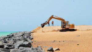 Les travaux de protection de la côte togolaise : une avancée majeure