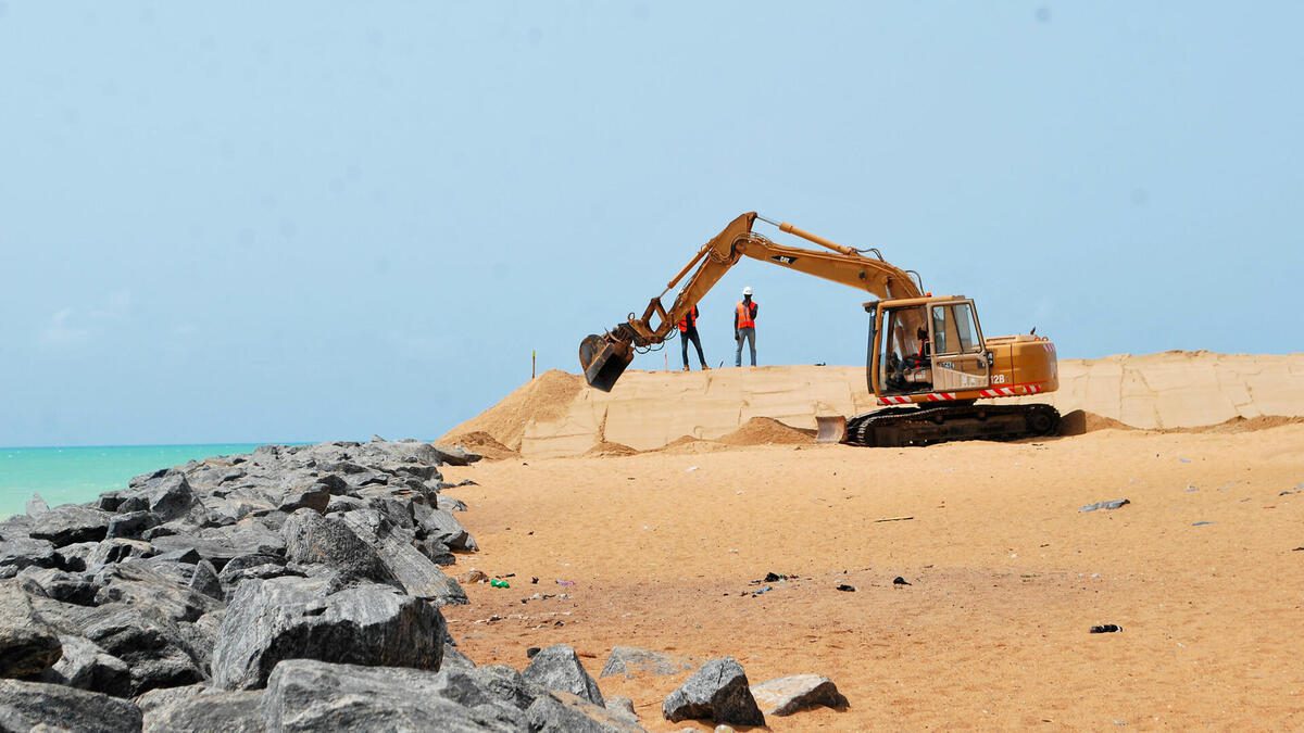 Les travaux de protection de la côte togolaise : une avancée majeure