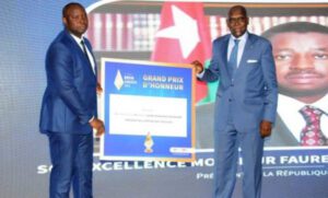 BRVM Awards 2023 : Le président Faure Gnassingbé et le ministre Yaya récompensés