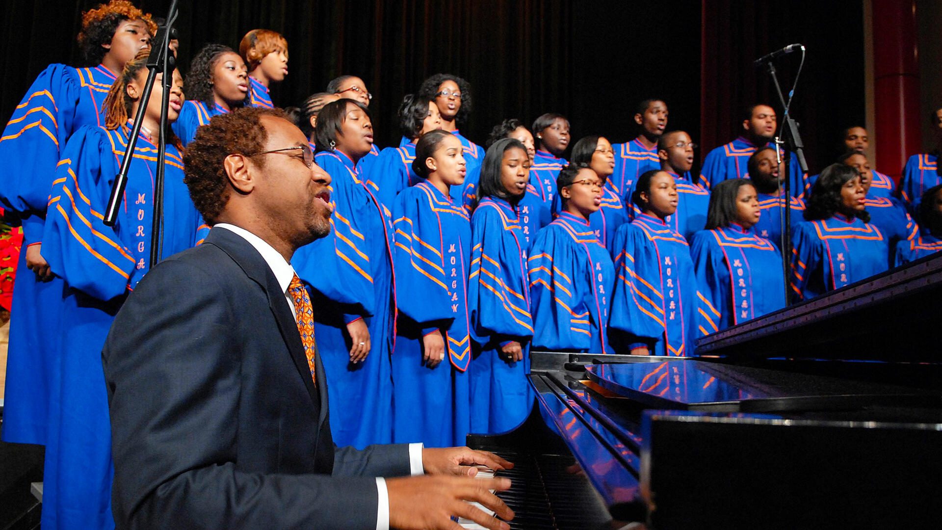 La chorale de la Morgan State University