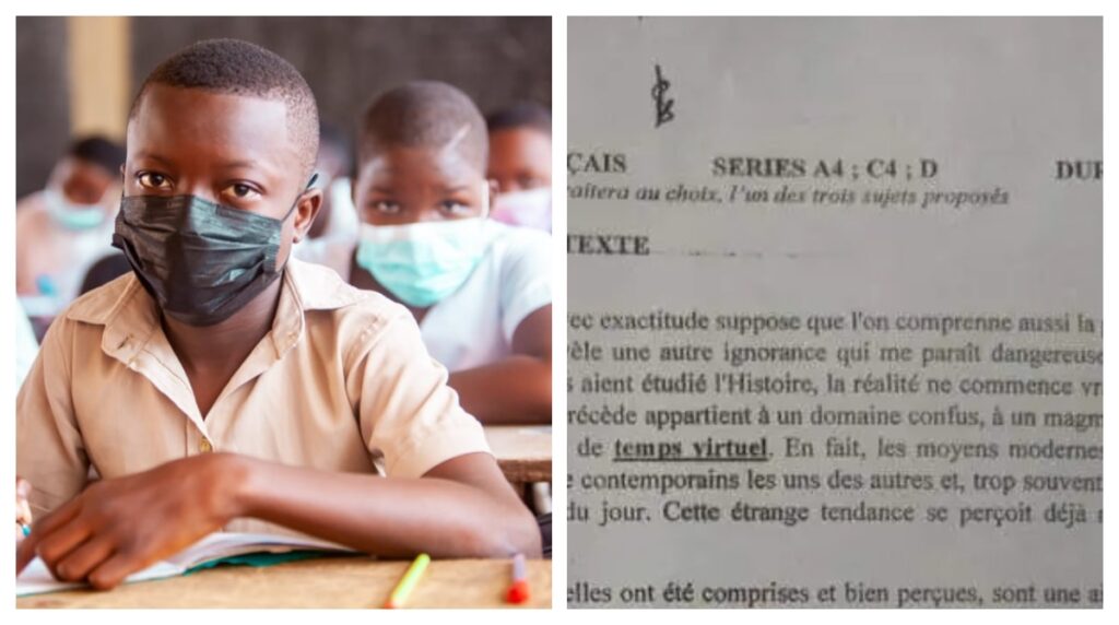 Bac 1 au Togo : L'épreuve de français sème la polémique