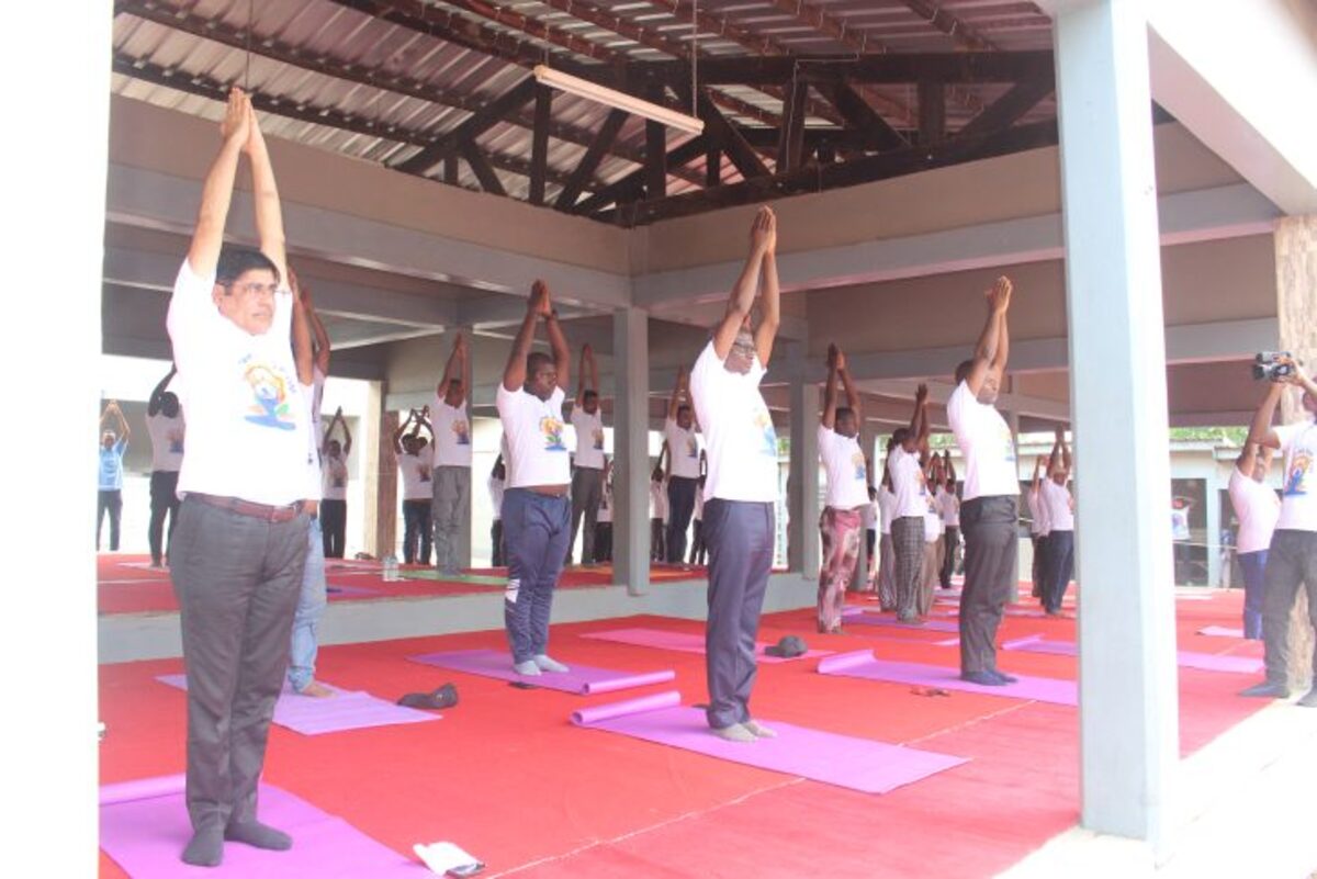 L'ambassade de l'Inde au Togo organise une séance d'initiation au yoga