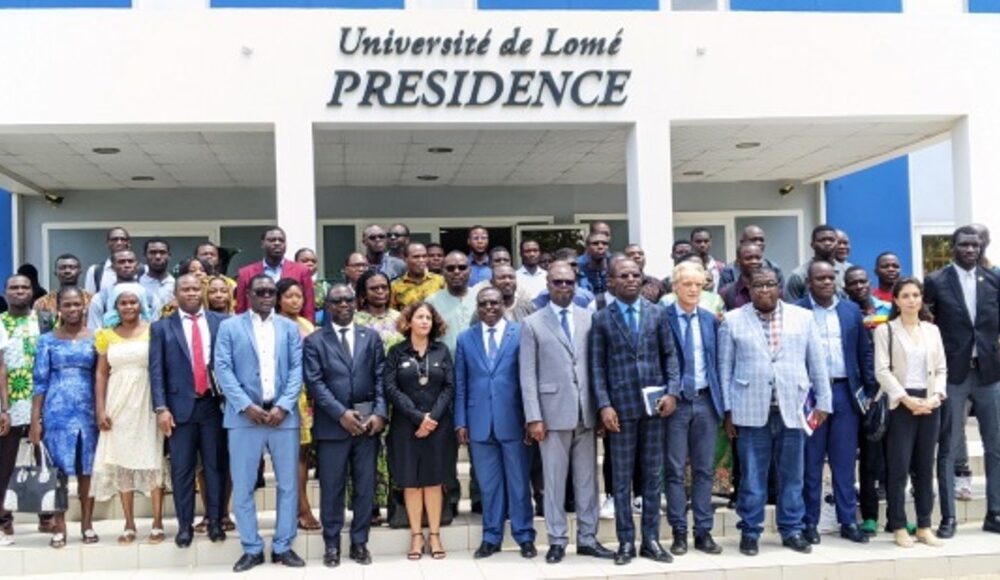 L'Université de Lomé accueille Augustin Favereau, l’ambassadeur de France au Togo