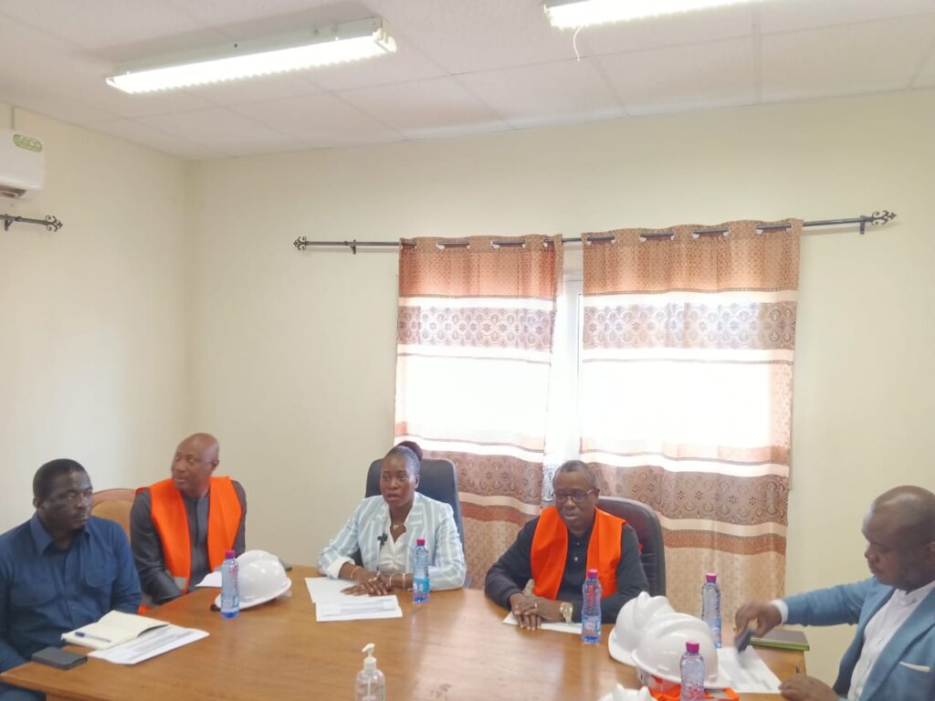 Electricité - Projet KAMADAMA : La ministre Mawougno Aziablé sur le terrain pour constater l'évolution des travaux