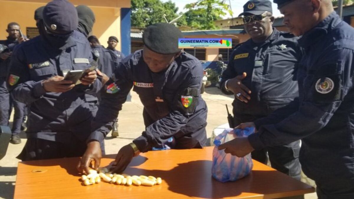 Guinée : Un Togolais arrêté en possession de drogue