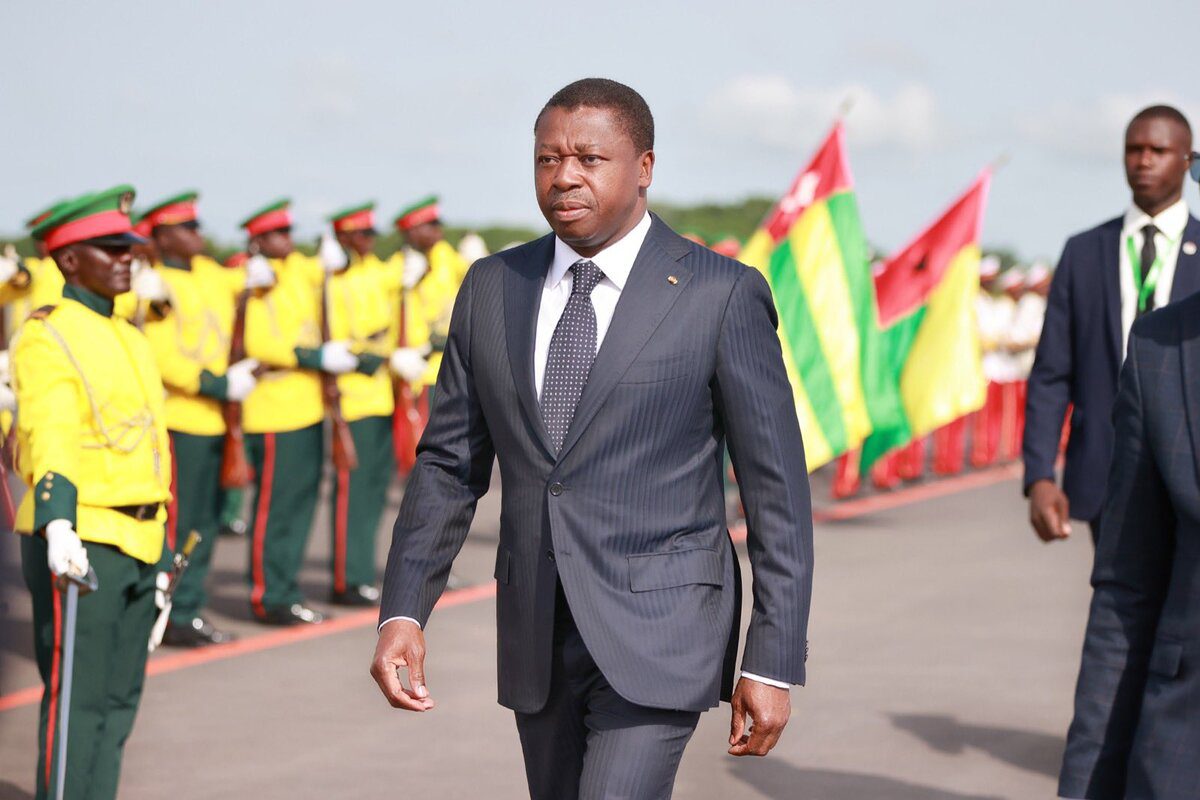 63ème session de la CEDEAO : La réaction de Faure Gnassingbé après son arrivée en Guinée-Bissau