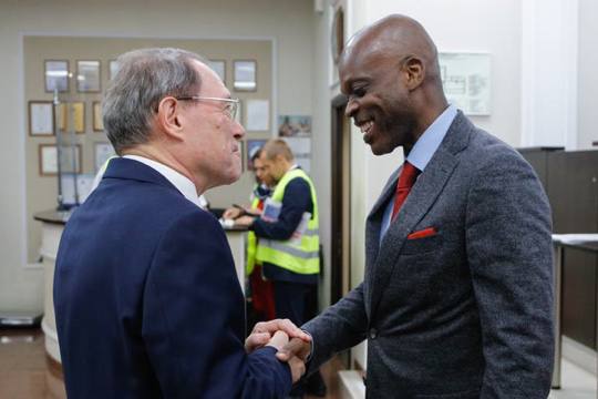 Sommet Russie-Afrique : Robert Dussey à Saint-Pétersbourg