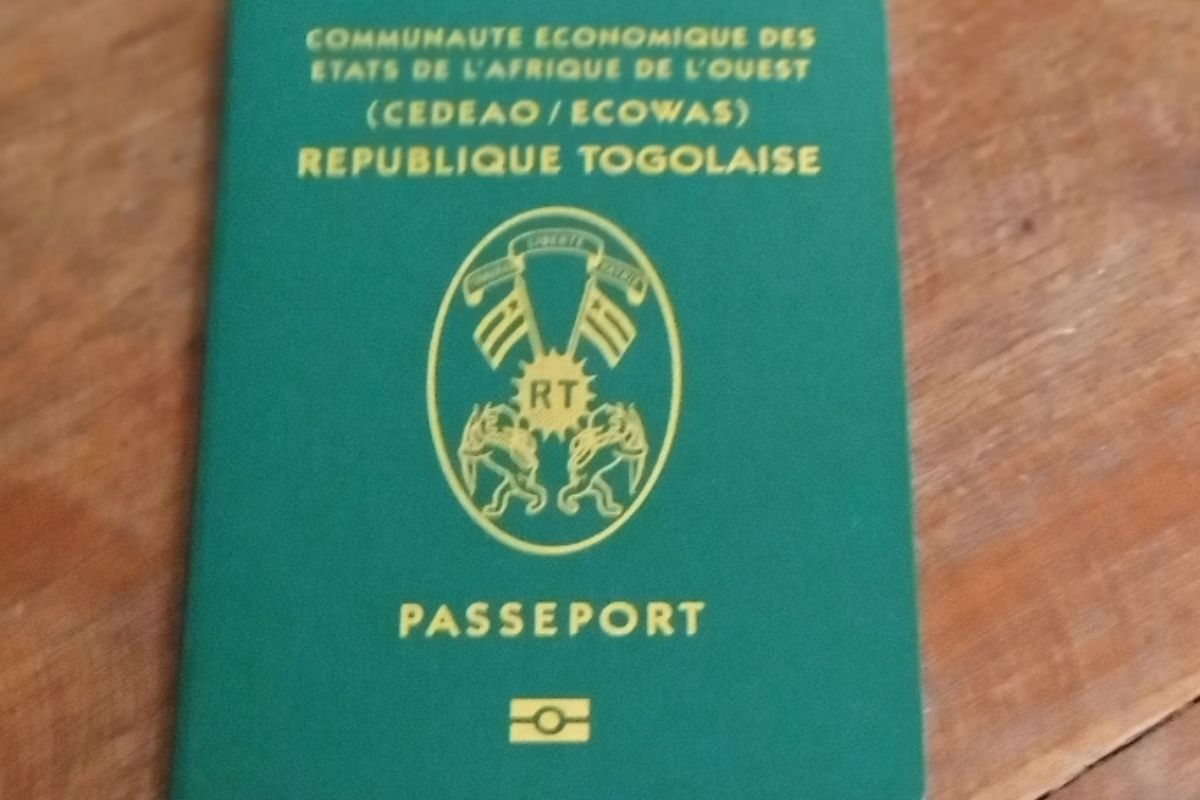 Passeport togolais en 2025