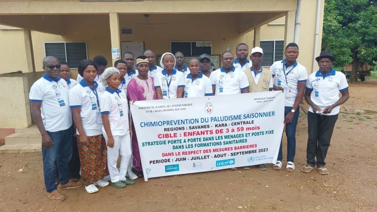 Santé : Lancement de la phase 1 de la campagne de Chimio-prévention du paludisme saisonnier (CPS) à Sanda-Afohou