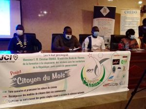 Promotion de la citoyenneté : La JCI Lomé Prestige récompense des acteurs à Amou-Obolo