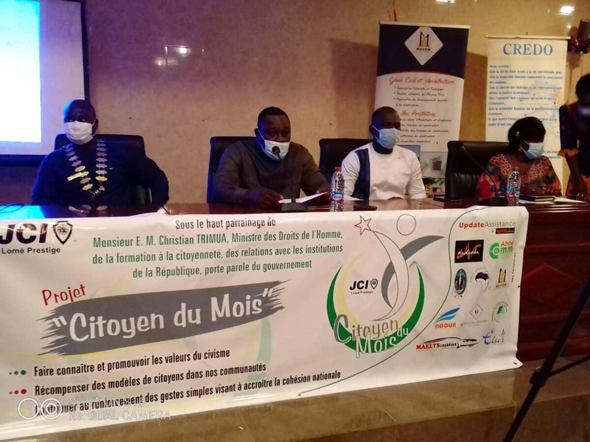 Promotion de la citoyenneté : La JCI Lomé Prestige récompense des acteurs à Amou-Obolo