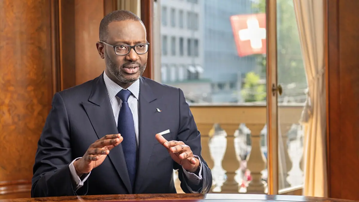 Côte d'Ivoire : Tidjane Thiam rend hommage à Henri Konan Bédié