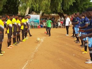 Grand tournoi de football : Hommage au préfet du Golfe