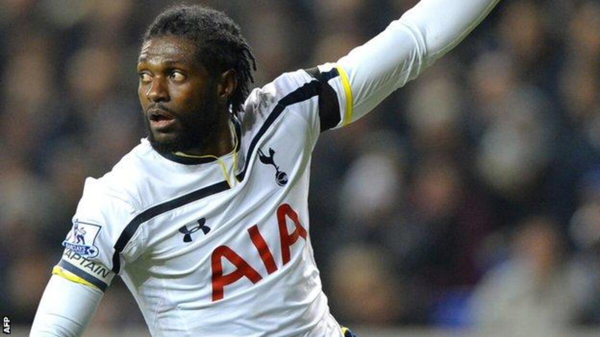 Emmanuel Adebayor : Voici le rêve qui l'a empêché de signer à Aston Villa