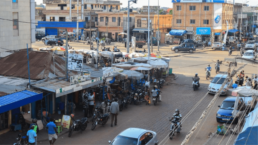 quartiers animés à Lomé