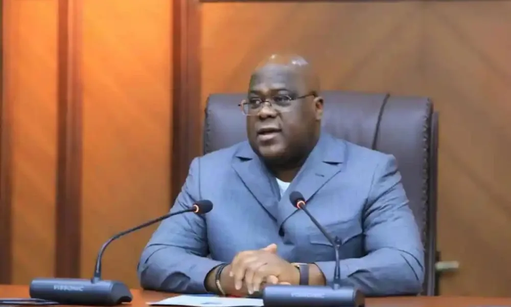 RDC : Le président Félix Tshisekedi réclame le retrait de la MUNOSA