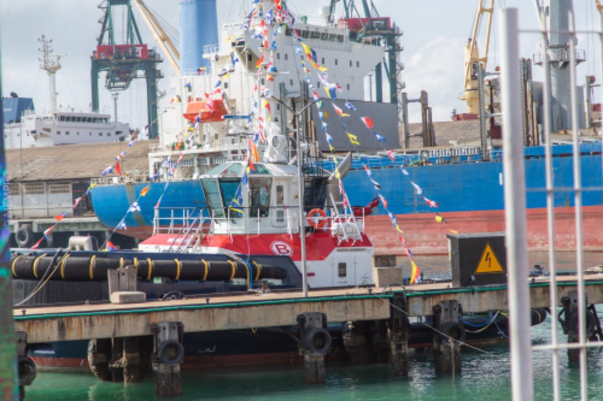 Le Port de Lomé accueille un nouveau remorqueur de dernière génération