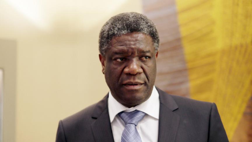 RDC : Le Dr Denis Mukwege, Prix Nobel de la paix 2018, est candidat à la présidentielle