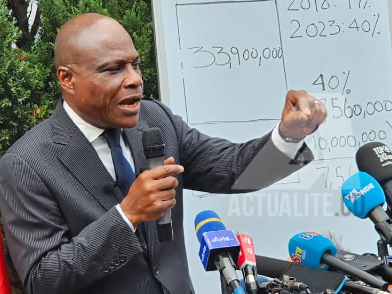 RDC : L'opposant Martin Fayulu Confirme sa Candidature à la Présidentielle