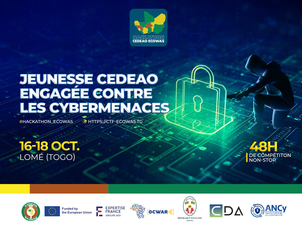 Cybersécurité : Lomé accueille le hackathon CEDEAO 2023