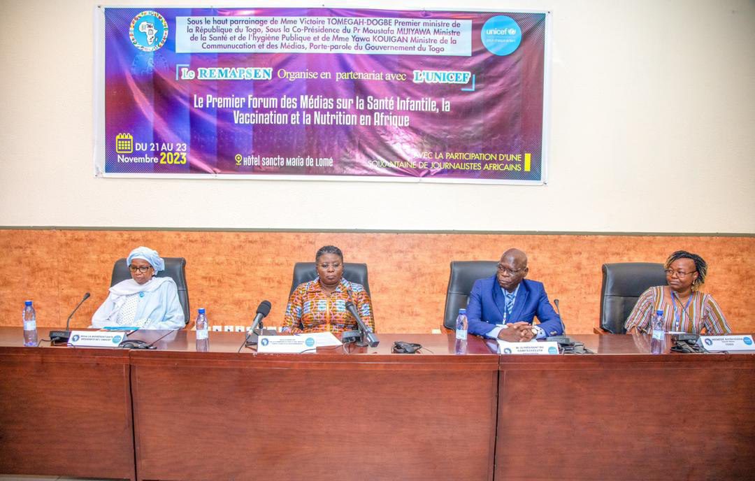 Togo : Lomé devient le cœur de la promotion de la santé des enfants grâce au REMAPSEN