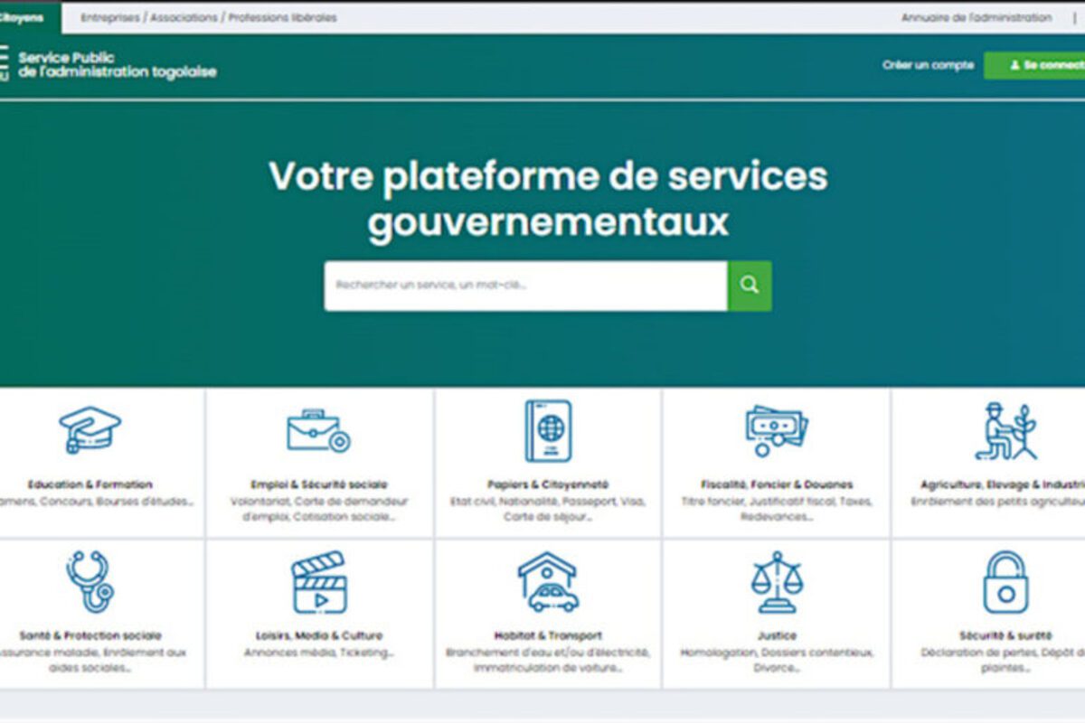 Plateforme des services publics au Togo : Des records d'utilisation