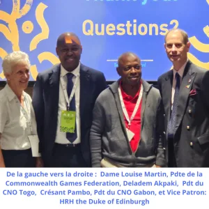 Le Togo adhère à la Commonwealth Games Federation