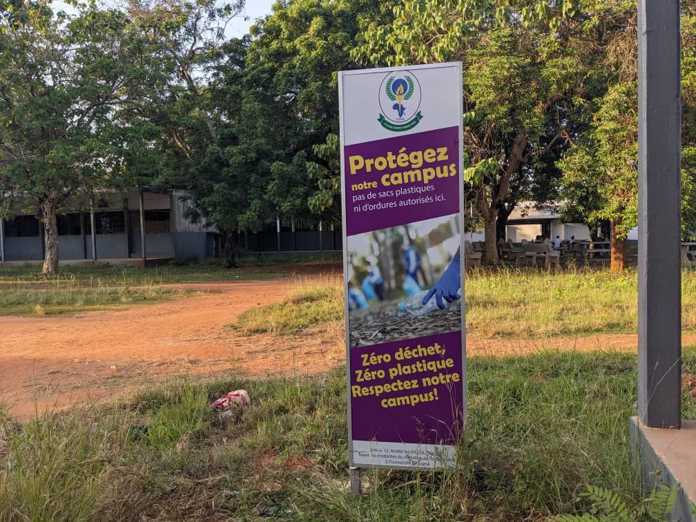 L'université de Lomé prend des mesures contre la pollution de l'environnement