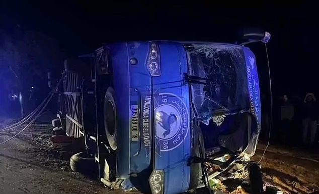 Algérie : Un crash de bus d'une équipe de football fait des victimes