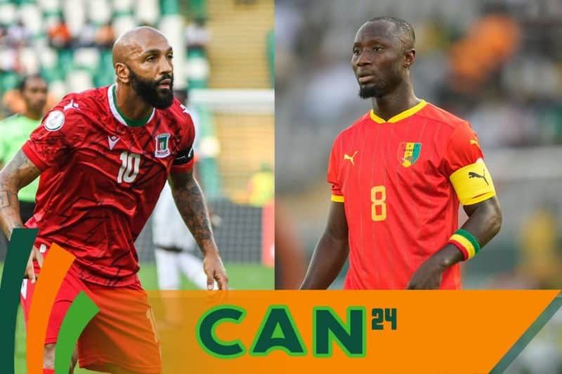 Guinée équatoriale vs Guinée : Compositions officielles