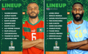 Maroc vs RDC : Compositions officielles
