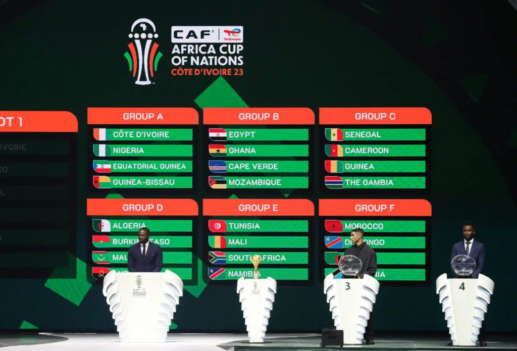 CAN 2024 : Classement des groupes après la 1ʳᵉ journée